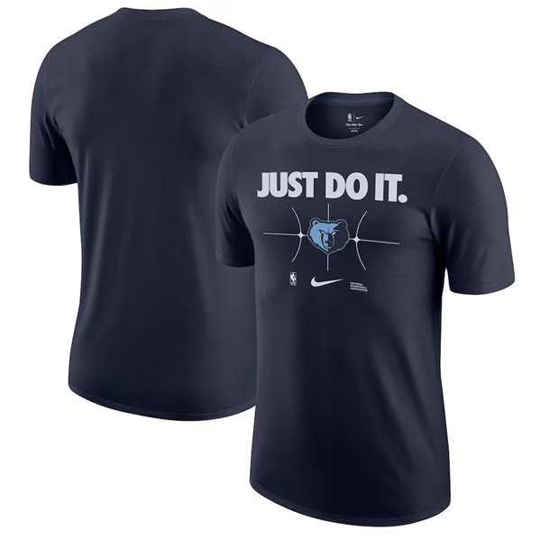 Men's Memphis Grizzlies Navy Just Do It T-Shirt,We sell and wholesale Men's Memphis Grizzlies Navy Just Do It T-Shirt on line form chian!